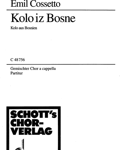 Kolo aus Bosnien — Emil Cossetto