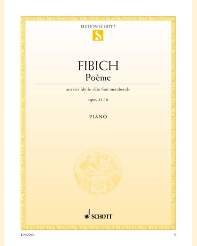 Poème — Zdeněk Fibich