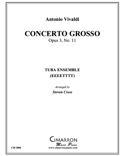 Concerto Grosso, op. 3 No. 11 — 维瓦尔第