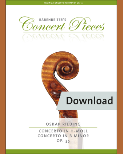 Concerto in B minor, op. 35 — 里丁
