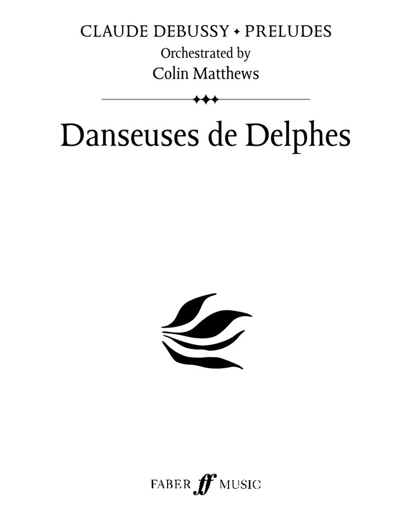 Danseuses de Delphes — Claude Debussy