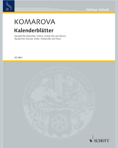 Calendar sheets — Tatjana Komarova