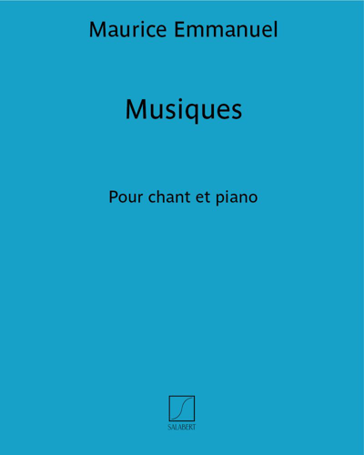 Musiques — 莫里斯·埃马努埃尔