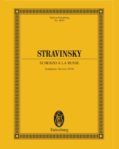 Scherzo à la Russe — 斯特拉文斯基
