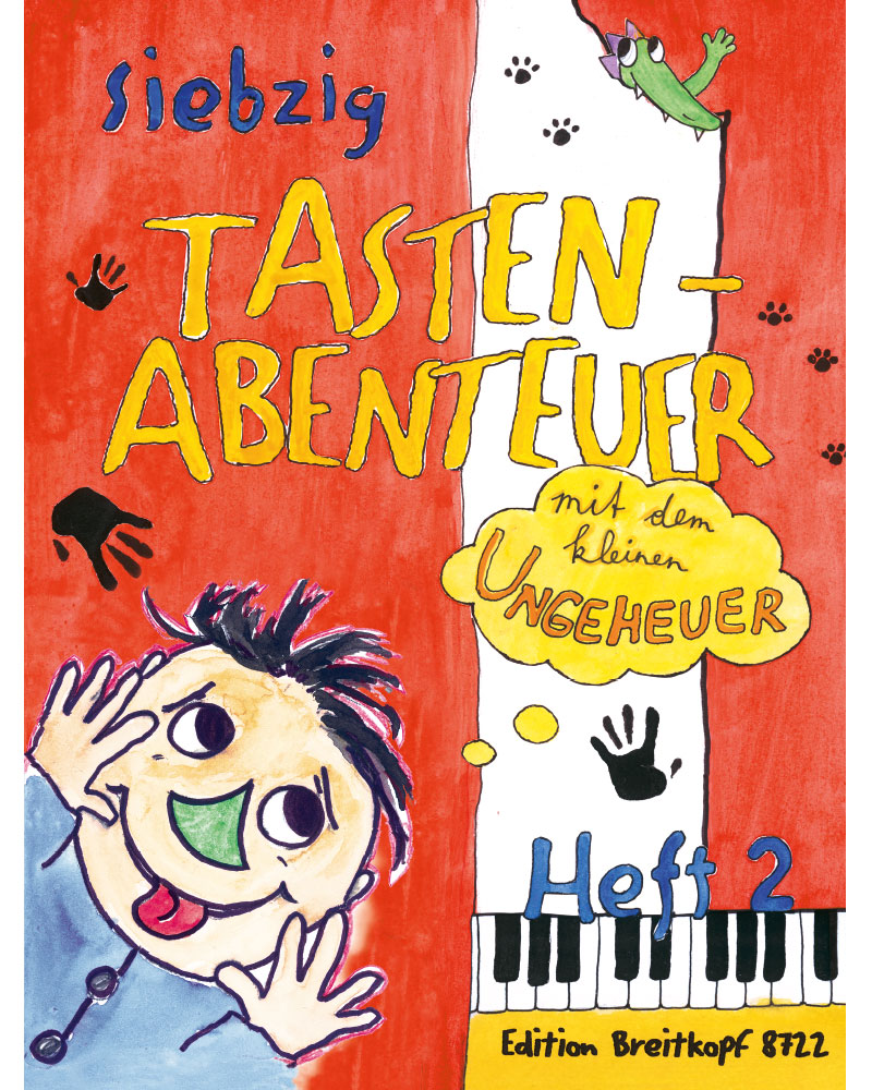 70 Keyboard Adventures with the Little Monster, Book 2 — Karin Daxböck