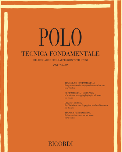 Tecnica fondamentale per violino — Enrico Polo