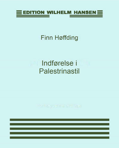 Indførelse i Palestrinastil — Finn Høffding