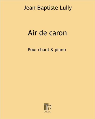 Air de caron (from 'Alceste') — 吕利