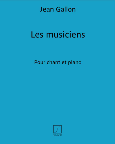 Les musiciens — Jean Gallon