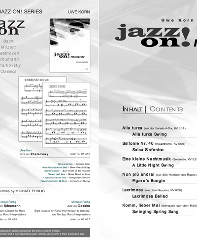 Jazz On! Mozart — Uwe Korn