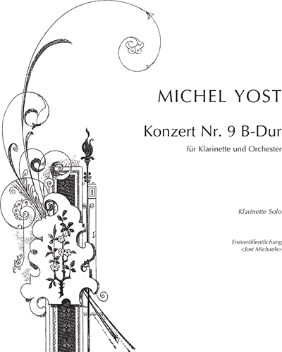 Clarinet Concerto No. 9 in B-flat Major — Michel Yost