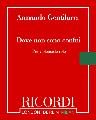 Dove non sono confni — Armando Gentilucci