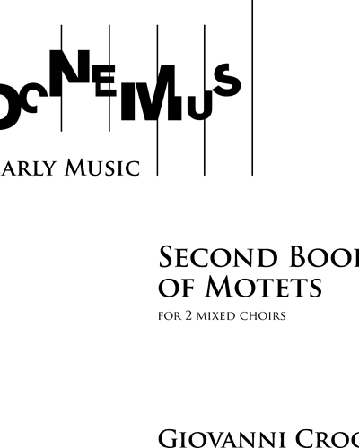 Second Book of Motets — Giovanni Croce
