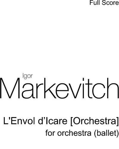 L'Envol d'Icare [Orchestra Version] — Igor Markevitch