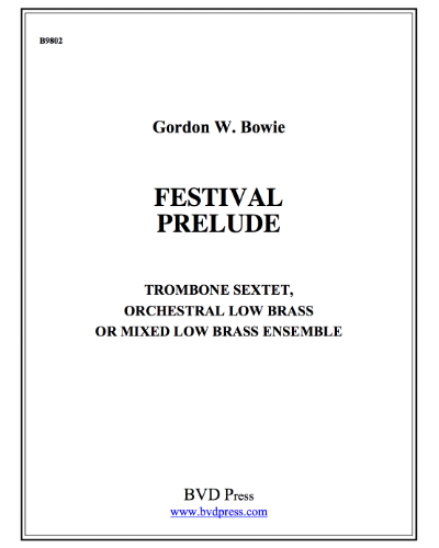 Festival Prelude — Gordon Bowie