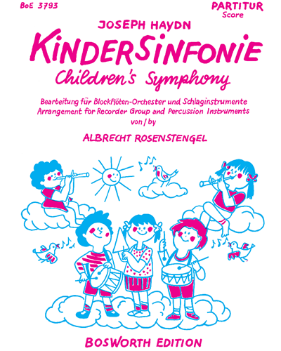 Kindersinfonie (Children's Symphony) (Arrangement for Recorder Group) — Joseph Haydn