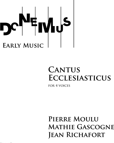 Cantus Ecclesiasticus (Volume II) — Pierre Moulu