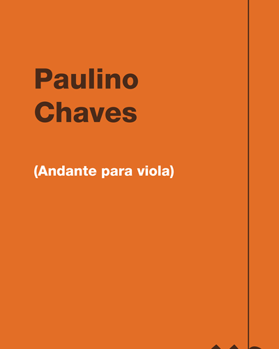 (Andante para viola) — Paulino Chaves