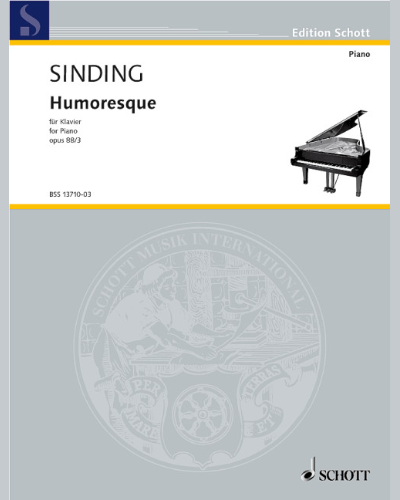 Three Piano Pieces — 克里斯蒂安·辛丁