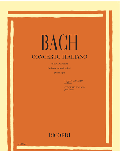 Concerto Italiano — 巴赫