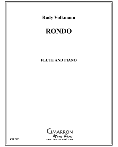 Rondo for Flute and Piano — Rudy Volkmann