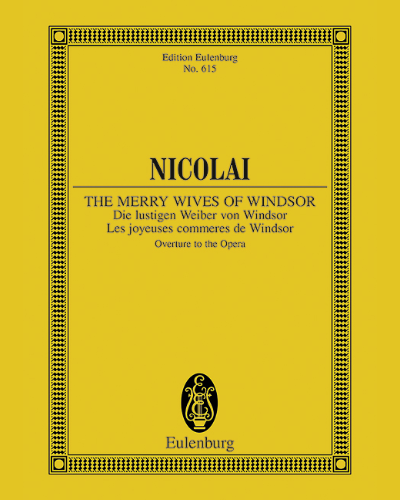 The Merry Wives of Windsor — Otto Nicolai