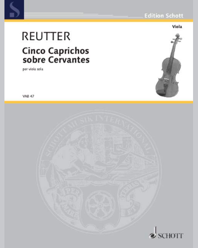 Cinco Caprichos sobre Cervantes — Hermann Reutter