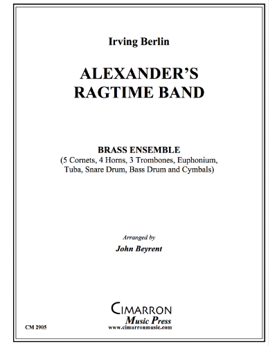 Alexander's Ragtime Band — 欧文·柏林
