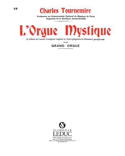 Dominica Resurrectionis, op. 56 — 夏尔·图尔内米尔