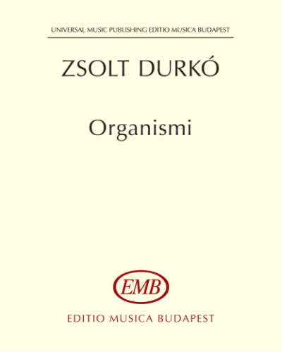 Organismi — Zsolt Durkó