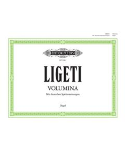 Volumina (Mit deutschen Spielanweisungen) — 利盖蒂