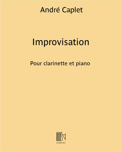 Improvisation (d'après "Le pain quotidien") — André Caplet