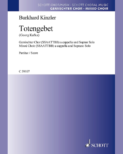 Totengebet — Burkhard Kinzler