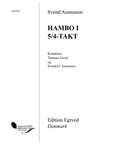 Hambo in 5/4 Time — Svend-G. Asmussen