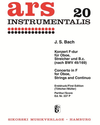 Concerto in F major, BWV 1053r — Johann Sebastian Bach