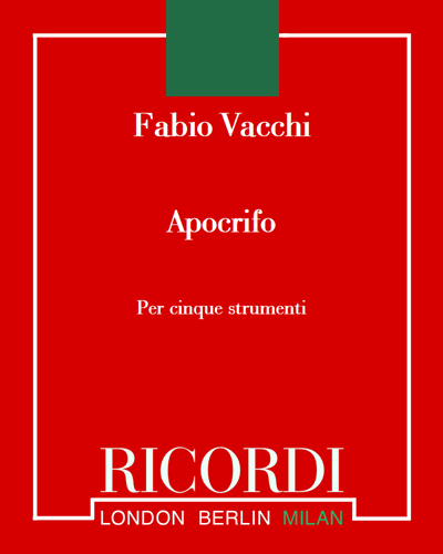 Apocrifo — Fabio Vacchi