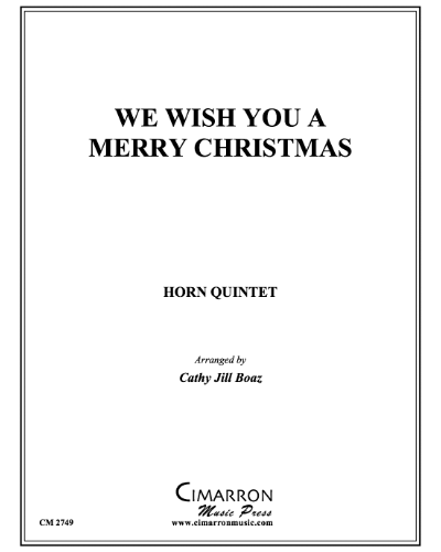 We Wish You A Merry Christmas — Traditional