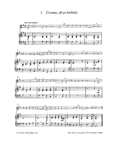 O Come All Ye Faithful — John Francis Wade