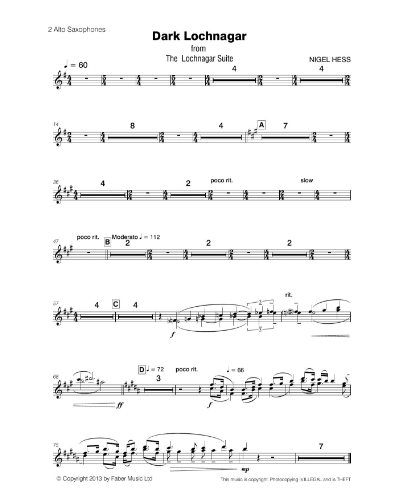Dark Lochnagar (from 'The Lochnagar Suite') — Nigel Hess