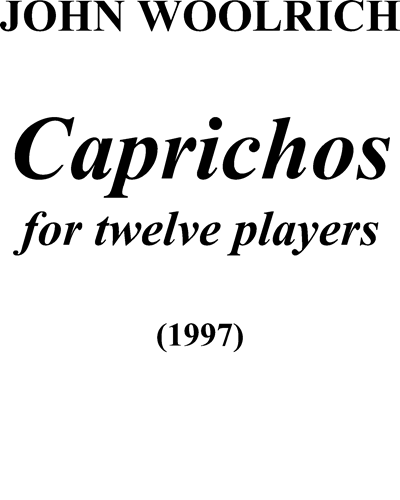 Caprichos — John Woolrich