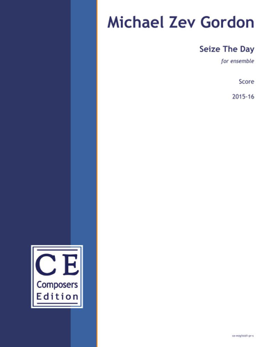 Seize The Day — Michael Zev Gordon