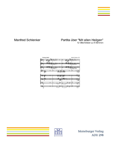 Partita on 'Mit allen Heilgen' — Manfred Schlenker