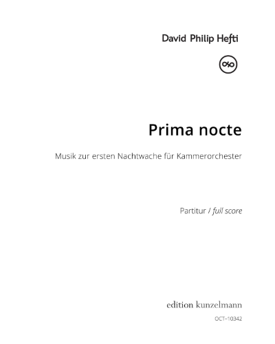 Prima Nocte — David Philip Hefti