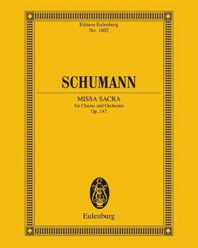 Missa sacra, op. 147 — Robert Schumann