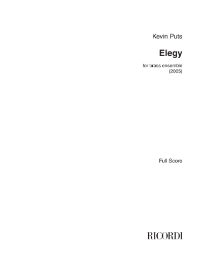 Elegy — Kevin Puts