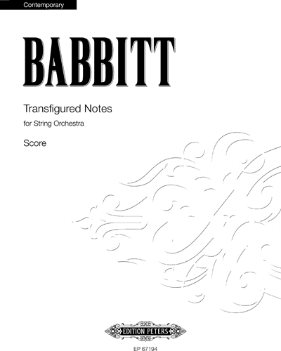Transfigured Notes — 米尔顿·巴比特