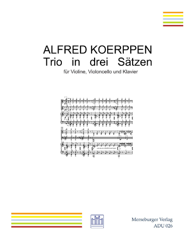 Trio in 3 Movements — Alfred Koerppen