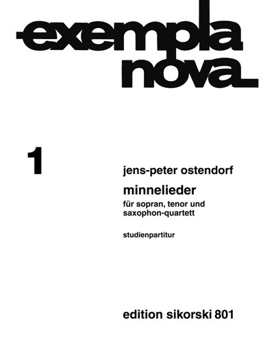 Minnelieder — Jens-Peter Ostendorf