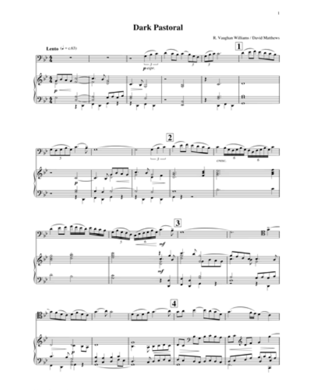 Dark Pastoral — 沃恩·威廉斯