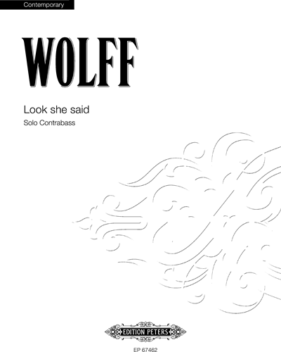 Look She Said — Christian Wolff